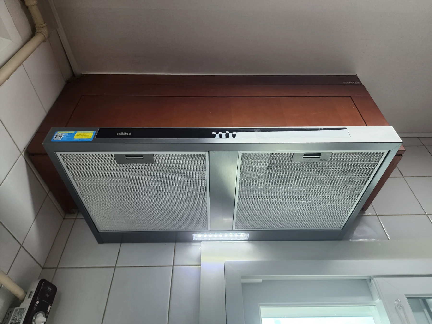 침니 후드 설치